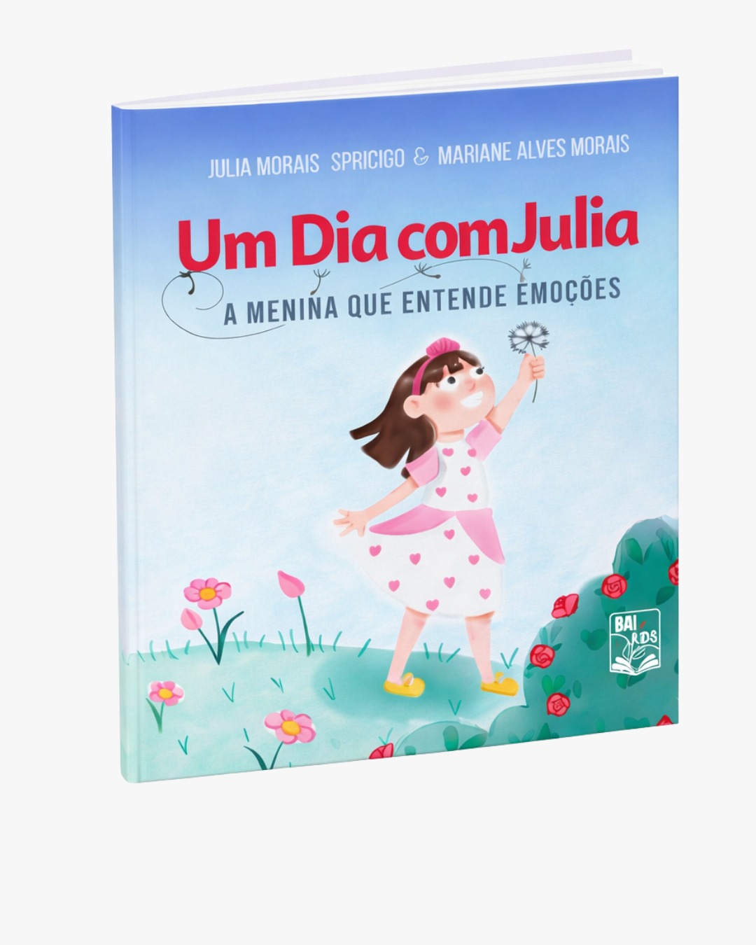 Menina de 8 anos lança livro sobre emoções com apoio da mãe em Xanxerê